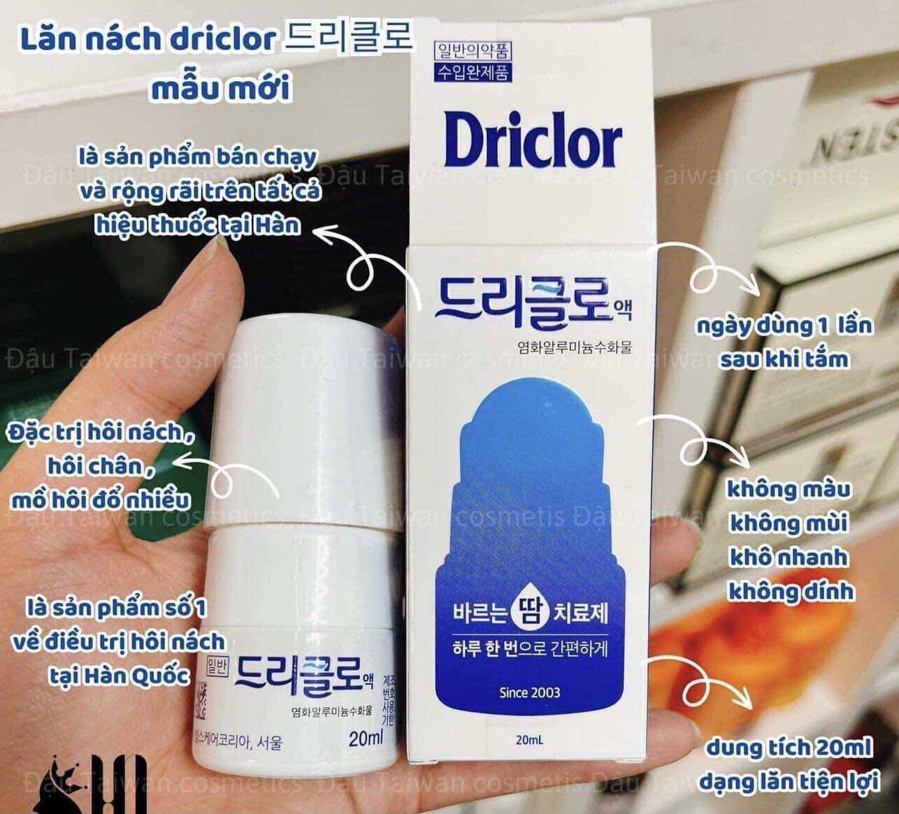 Lăn nách khử mùi hôi nách hôi chân Stiefel 20ml Hàn Quốc- Hết mùi khó chịu sau lần dùng đầu tiên