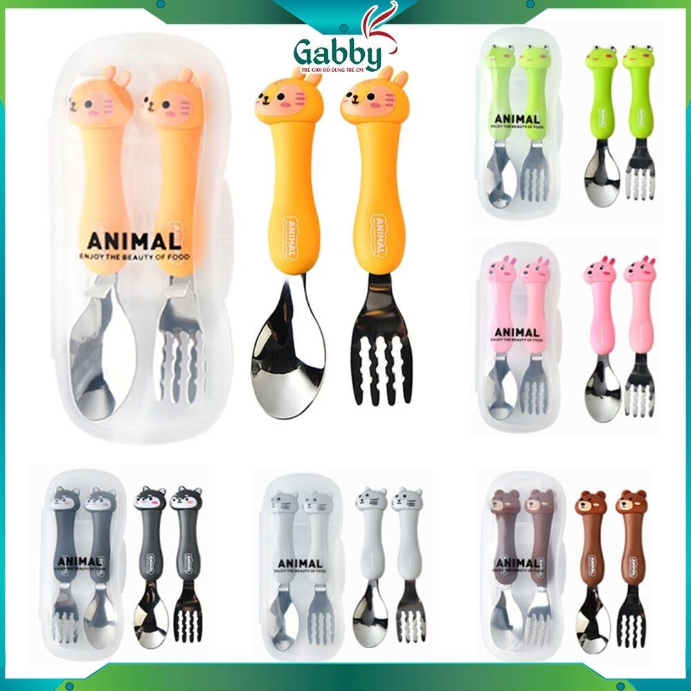 Muỗng ăn dặm cho bé animal