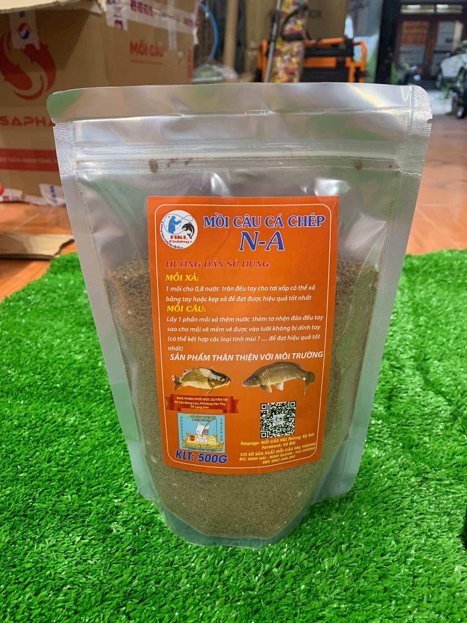 Com bo bộ mồi câu cá chép N-A