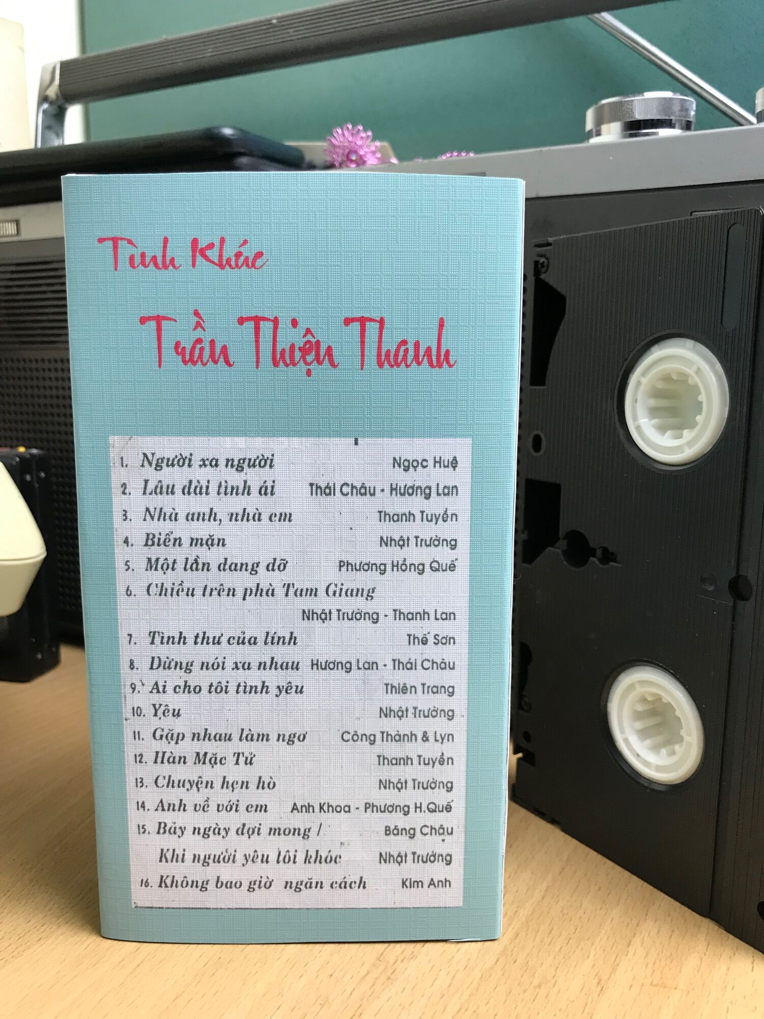 Băng VHS Tình Khúc Trần Thiện Thanh