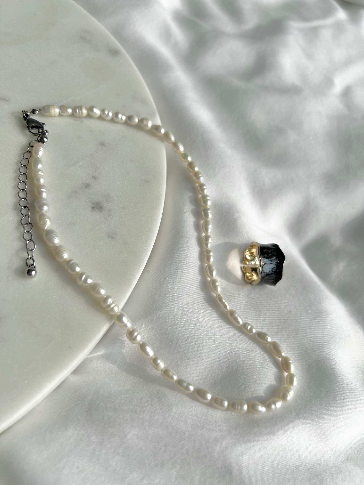 Dây chuyền pearl basic