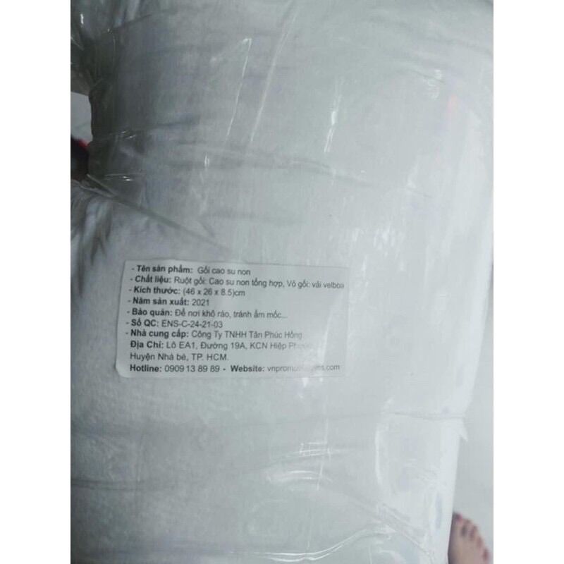 [HCM]Gối cao su non ensure (có mỗi trắng)
