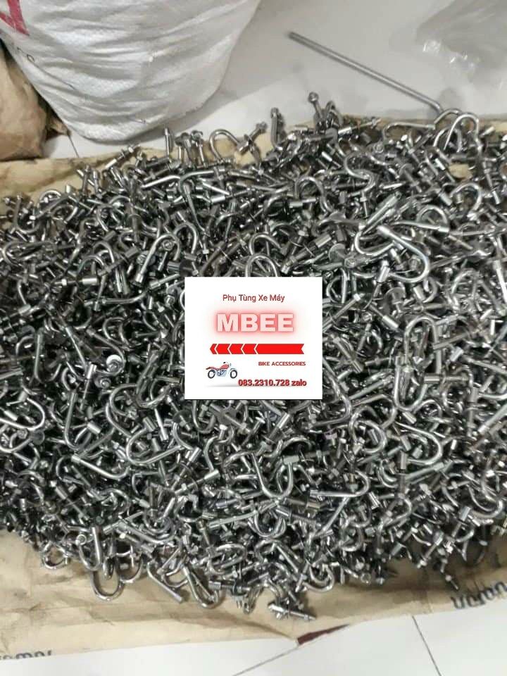 MÓC TREO ĐỒ XE MÁY ( INOX NGUYÊN KHỐI DÀY ĐẸP)