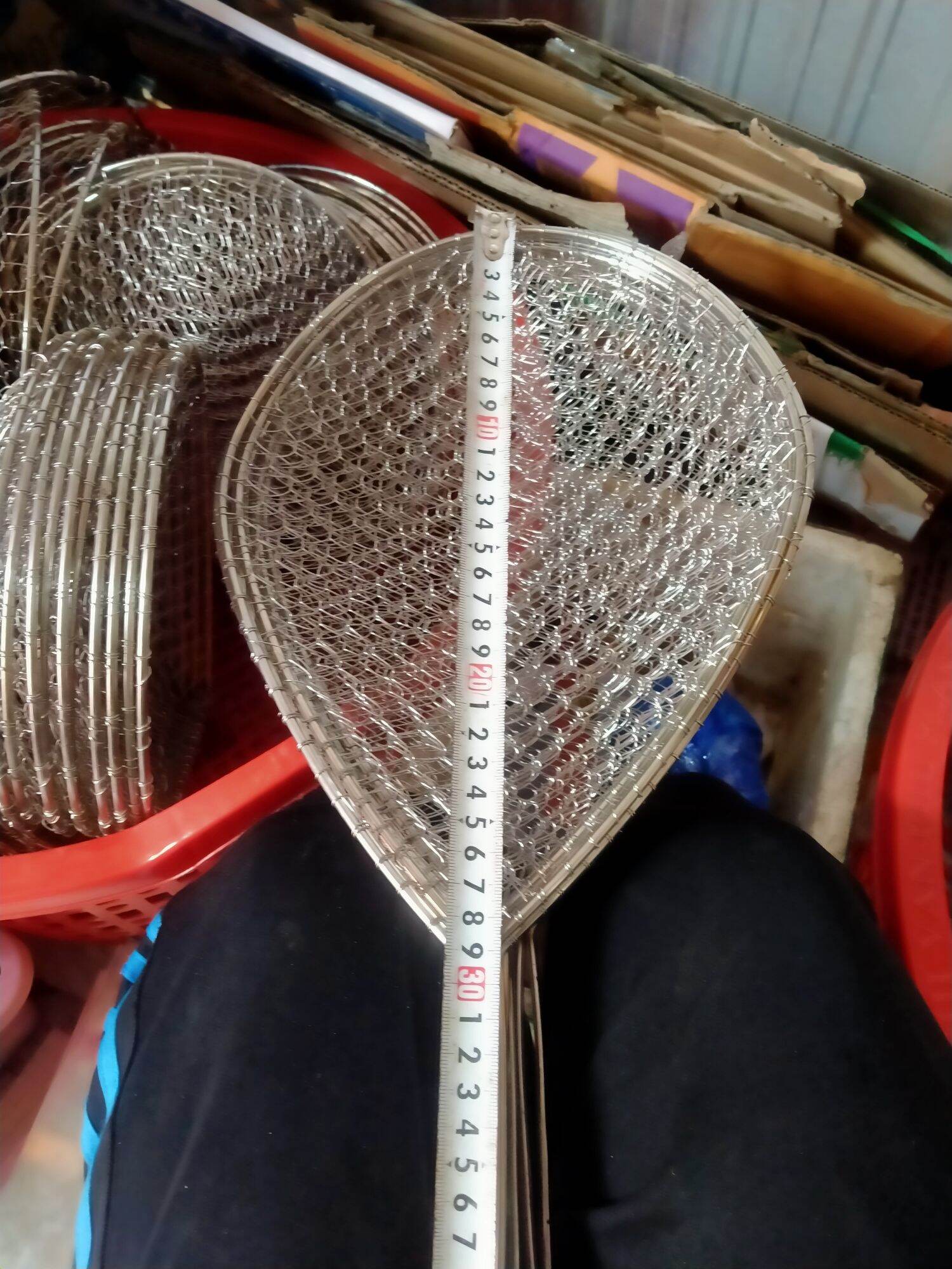 4 chiếc vợt kích thước 23x32 inox 304 không sét