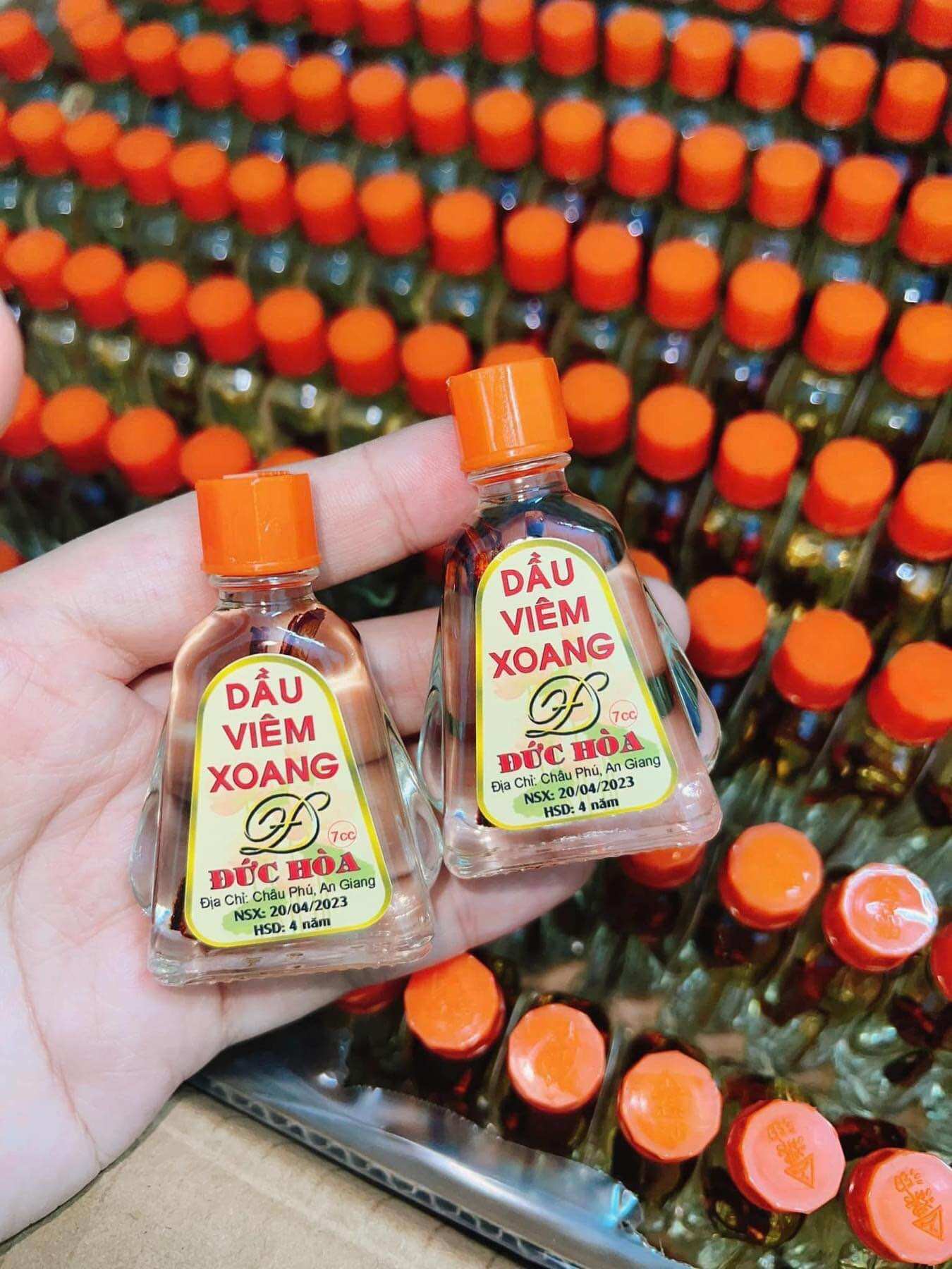 DẦU VIÊM XOANG ĐỨC HOÀ, chai lớn 7ml