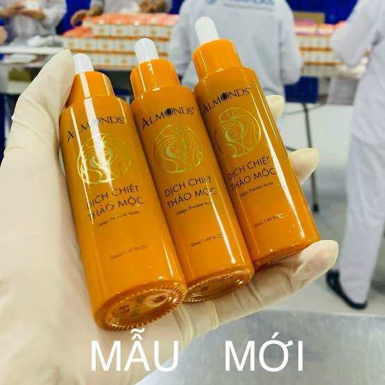 Dịch thảo mộc mụn Almonds