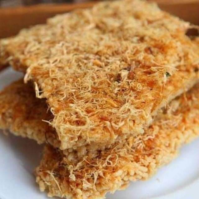 Cơm cháy nếp chà bông loại bể siêu ngon 500gr