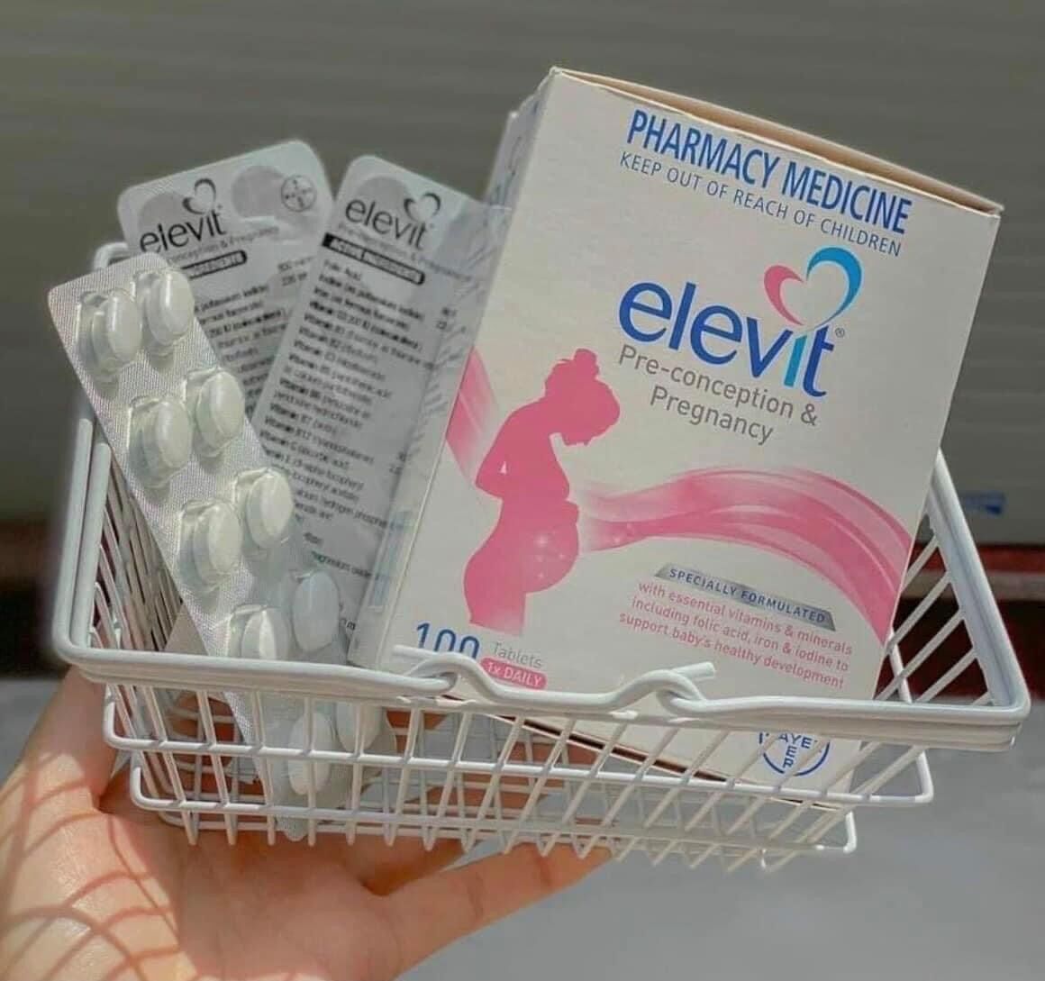 Vitamin tổng hợp elevit bầu 100 viên