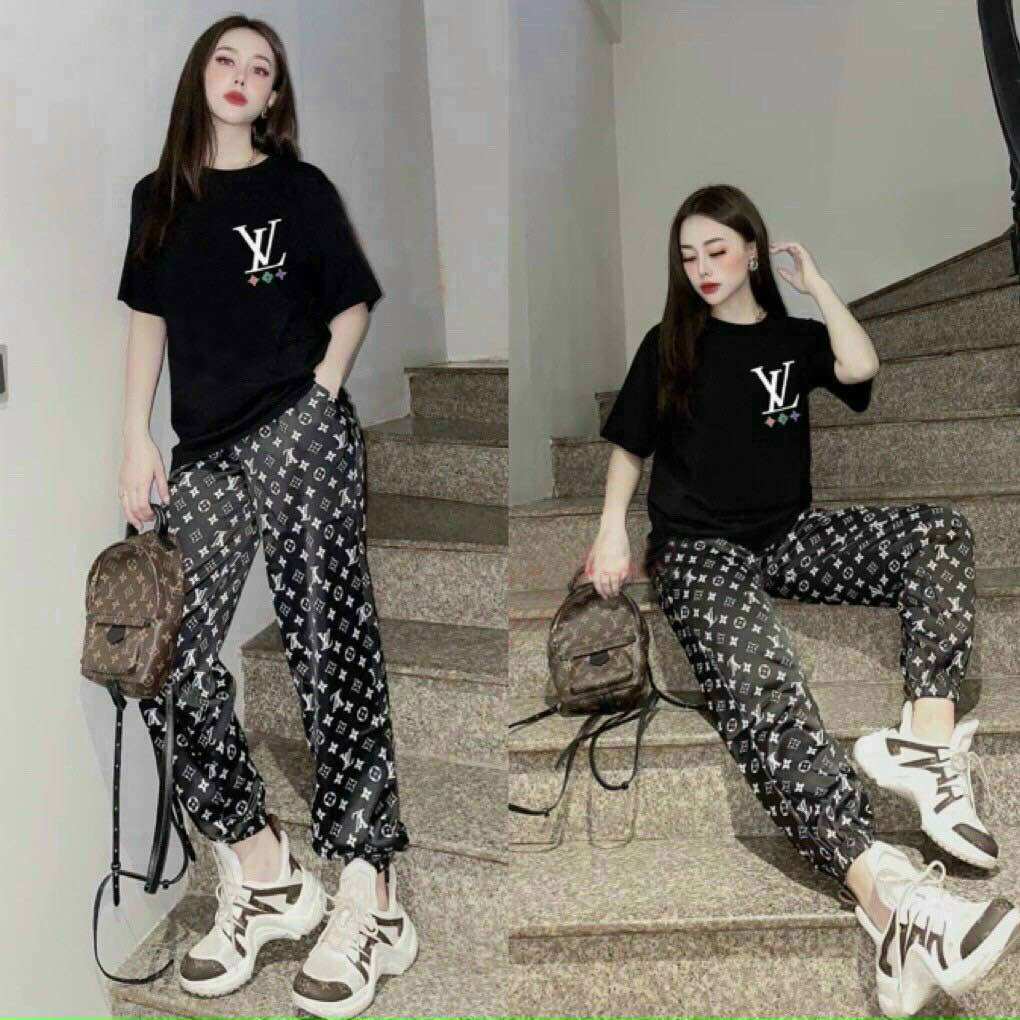 SÉT BỘ DÀI COTTON PHỐI 3D CAO CẤP
