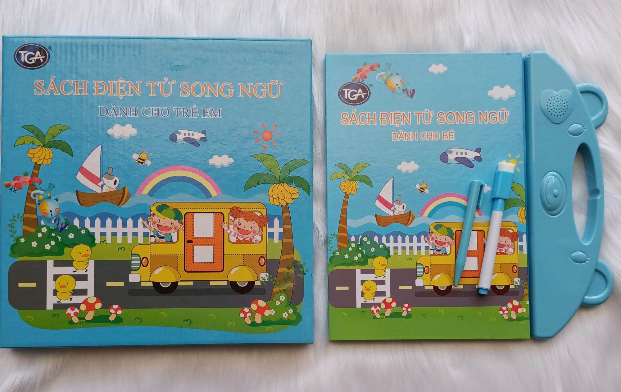 Sách điện tử song ngữ, sách nói tiếng anh, tiếng việt, sách song ngữ cho bé, sách điện tử cho bé tập đọc tập nói