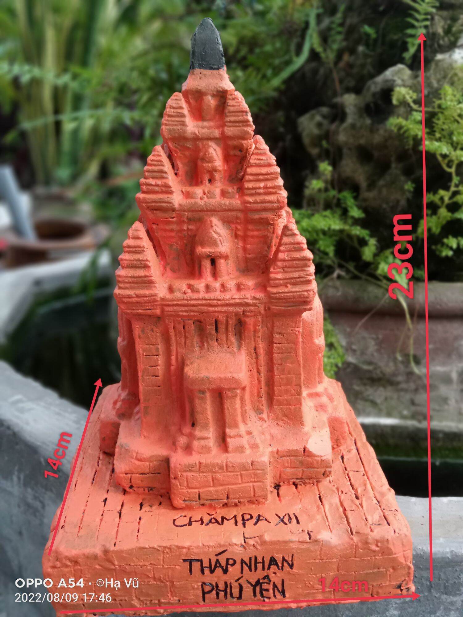 Tháp Champa, tháp chàm. tháp chăm pa. mô hình núi nhạn, tháp nhạn, phú yên