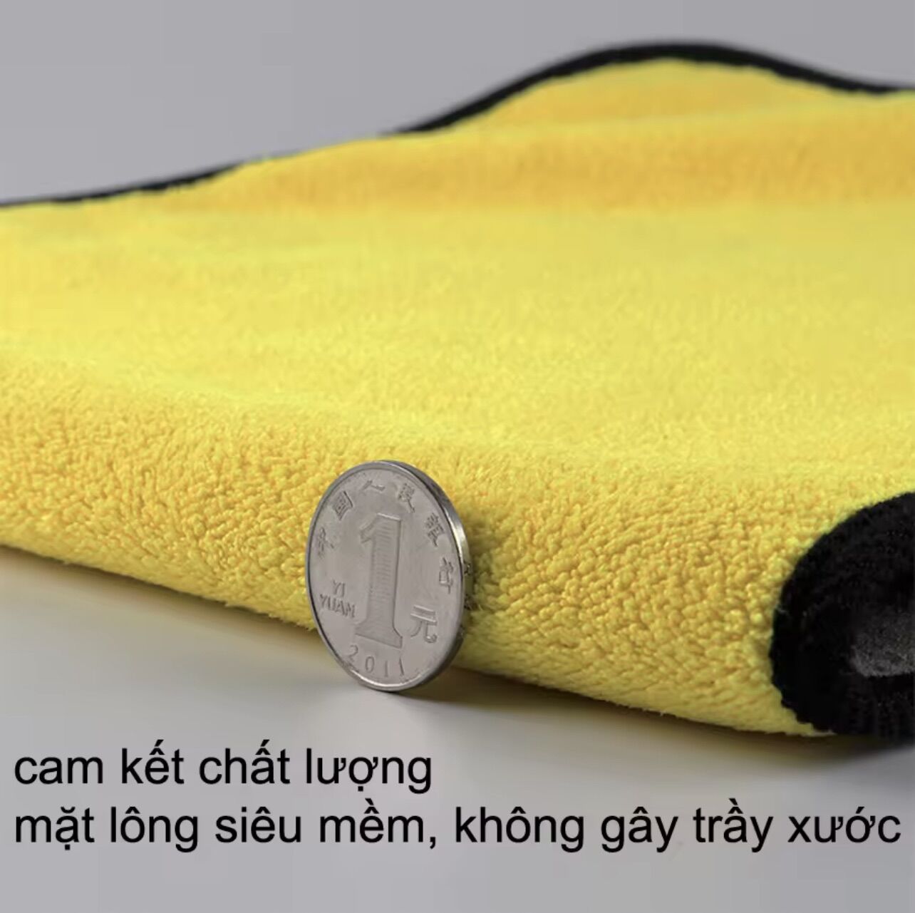 [HCM] Khăn Lau Xe Microfiber Mềm Mịn Siêu Thấm Hút, Mềm Mịn Siêu Thấm Hút