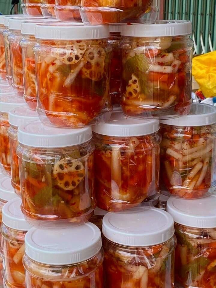 800gr kim chi làm nhà ( chua ngọt )