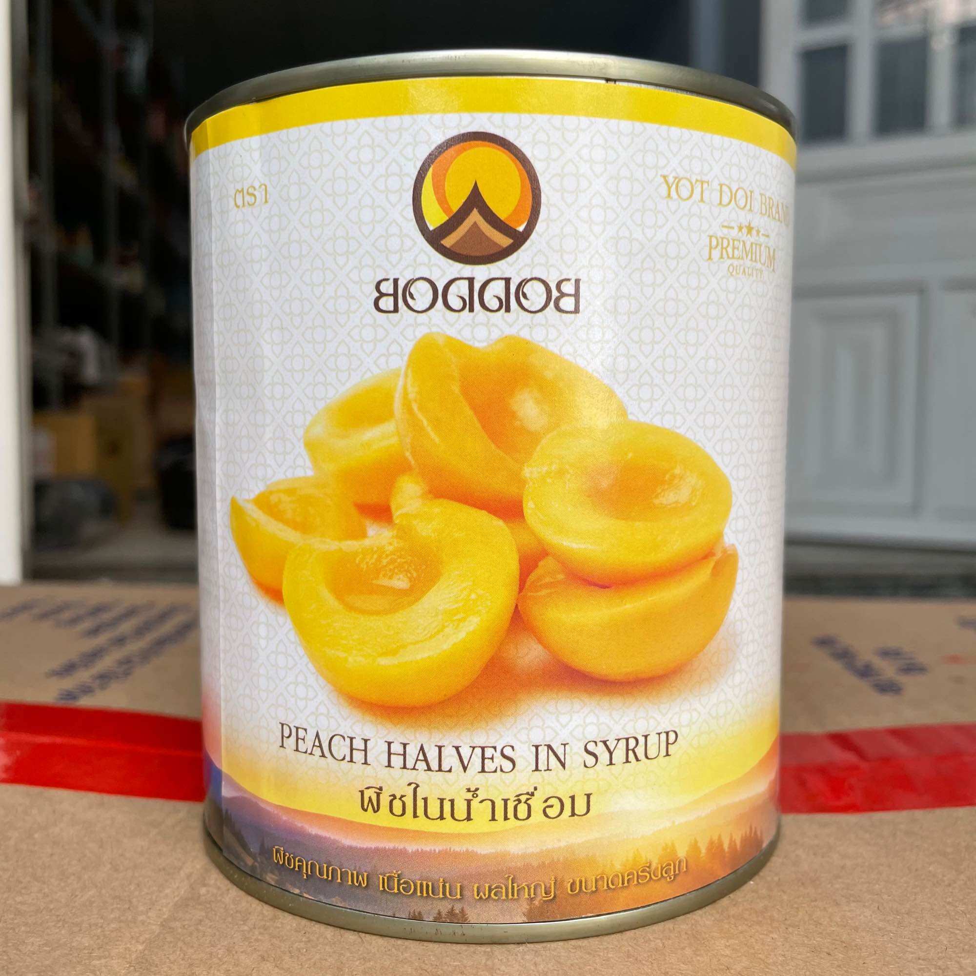 THÙNG Đào ngâm nước đường Boddob