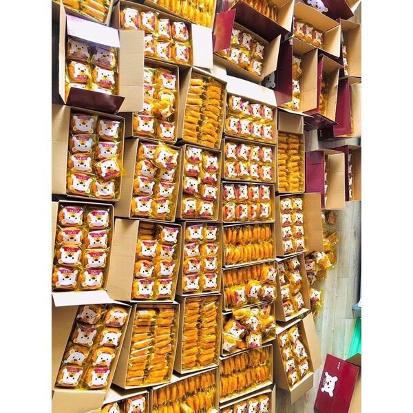 Bánh ruốc gấu chà bông