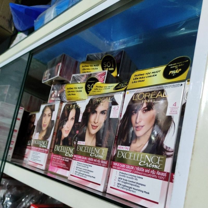 Thuốc Nhuộm Tóc Loreal Exc Creme 172ml (ĐỦ MÀU)