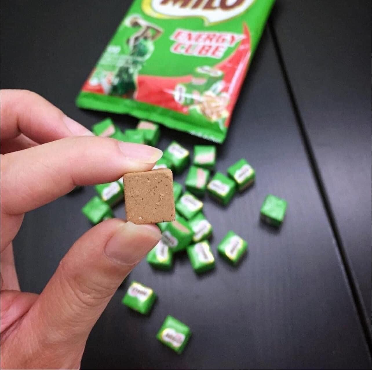 Bịch 100 viên kẹo Milo Cube Thái Lan chính hãng