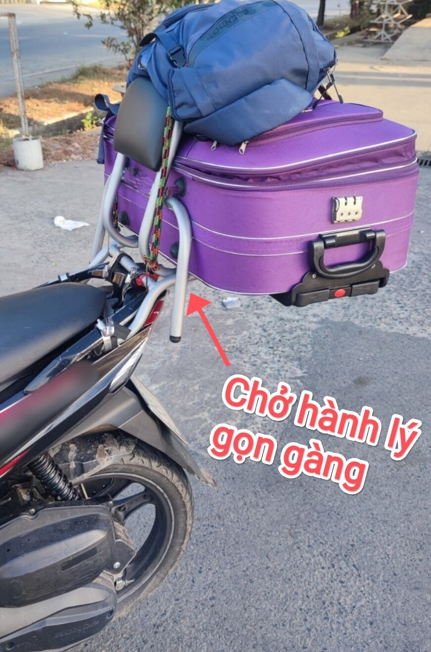 ( tặng lót tay) Baga phượt cho xe NOZZA