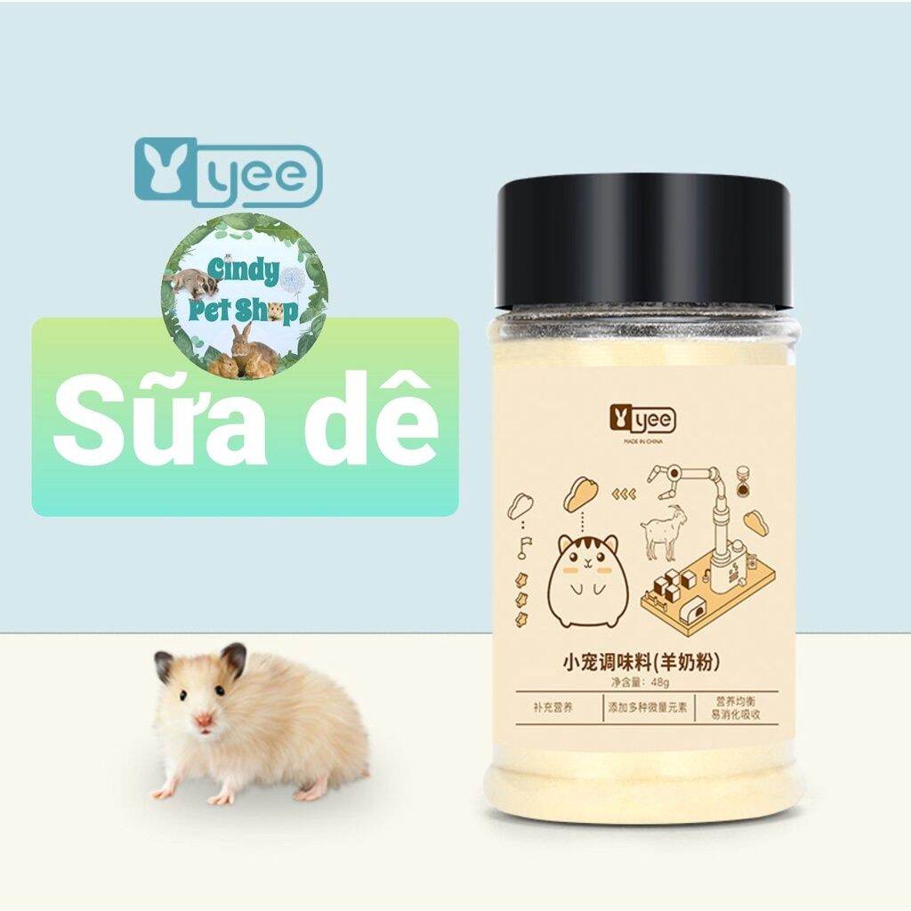 Hộp sữa dê uống Cho Hamster, Sóc Bông, Sóc Bay, Sóc Đất...