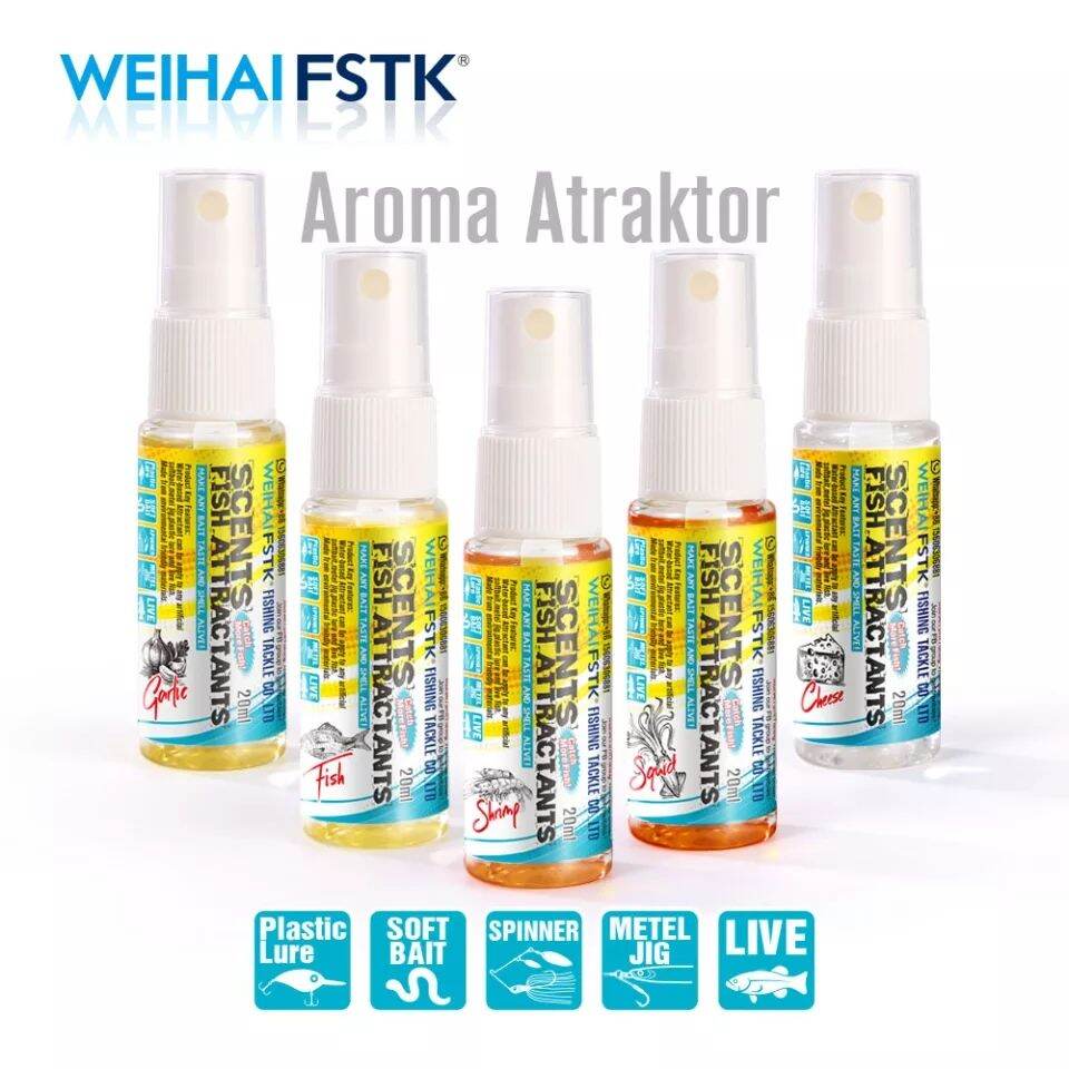 Mùi tự nhiên dụ cá FISH ATTRACTANT 20ml