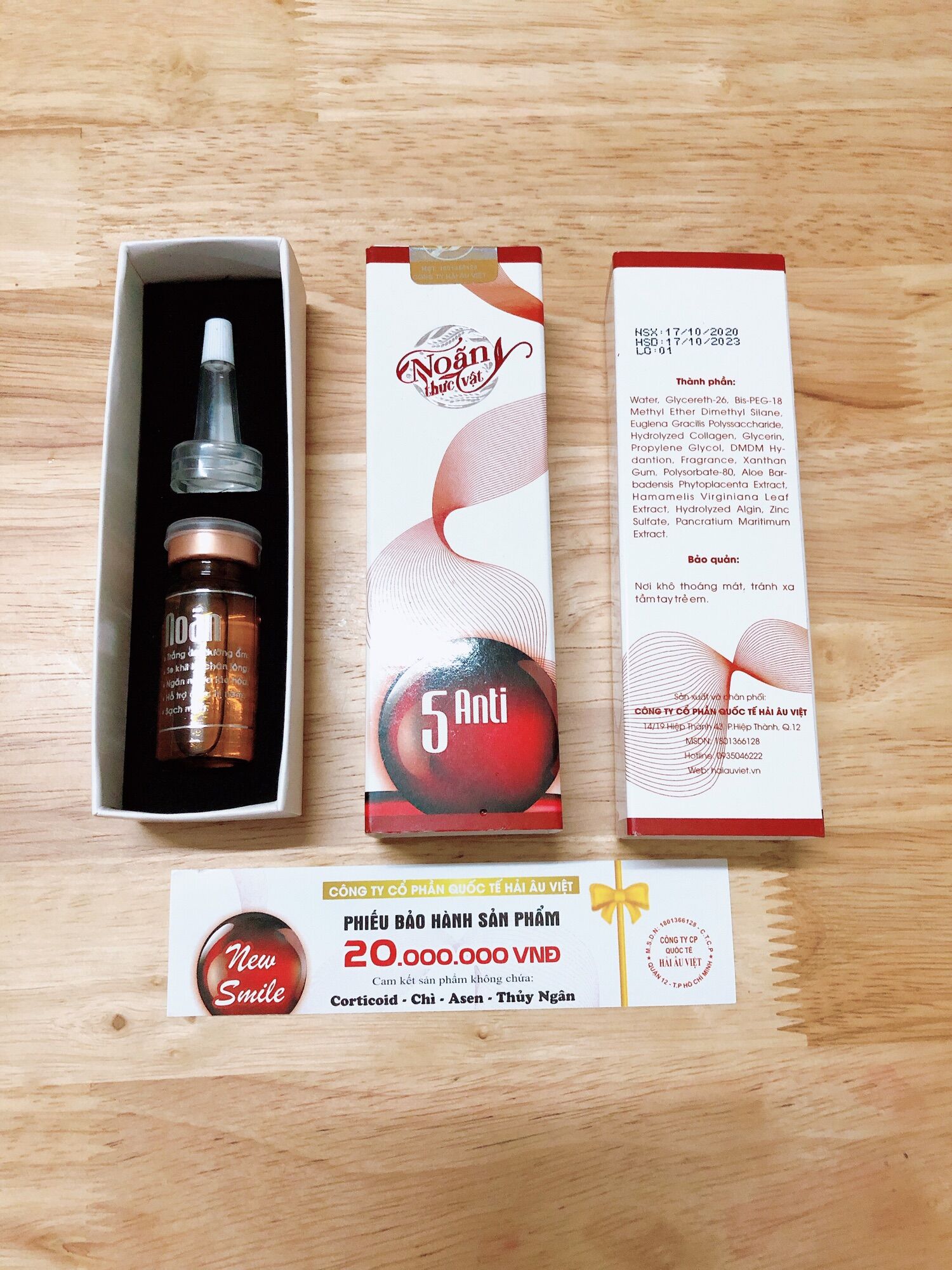 SỈ 3 LỌ NOÃN THỰC VẬT
