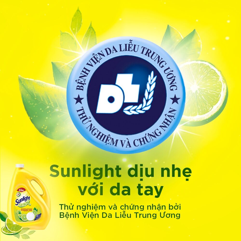Nước rửa chén sunlight chanh 3.6kg