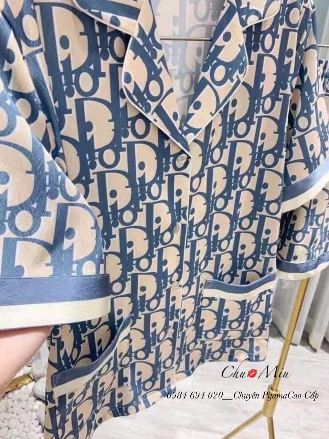 🧸 Bộ Pijama Đì Ó Lụa Satin tiểu thư ( hàng loại 1)