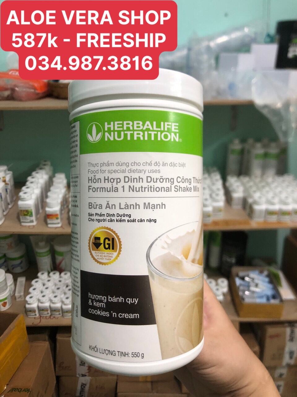 587k Healthy Meal Powder Creamy Taste Nutrition Mix Formula 1 550g