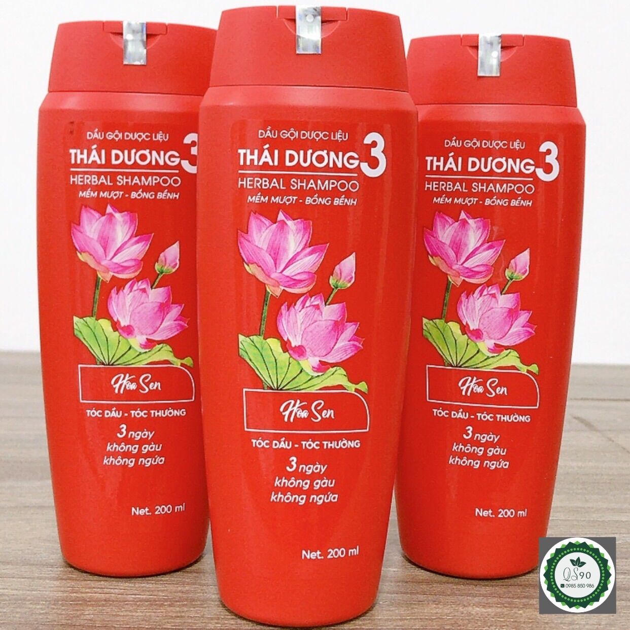 Dầu gội dược liệu thái dương 3 và 7/ chai 200ml sao thái dương