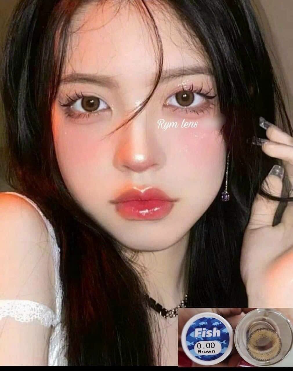 [HOT] 1 Cặp lens Hàn xuất Thái màu đẹp tuyển chọn, HSD 1 năm, dễ đeo không cộm mắt, giúp cửa sổ tâm hồn thêm thu hút, tặng kèm khay đơn lens mắt