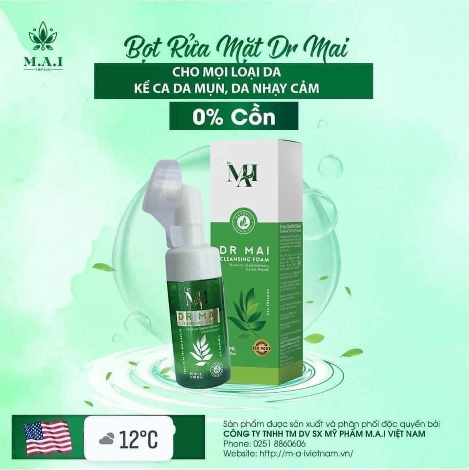 Bột Rửa mặt thảo mộc Dr Mai