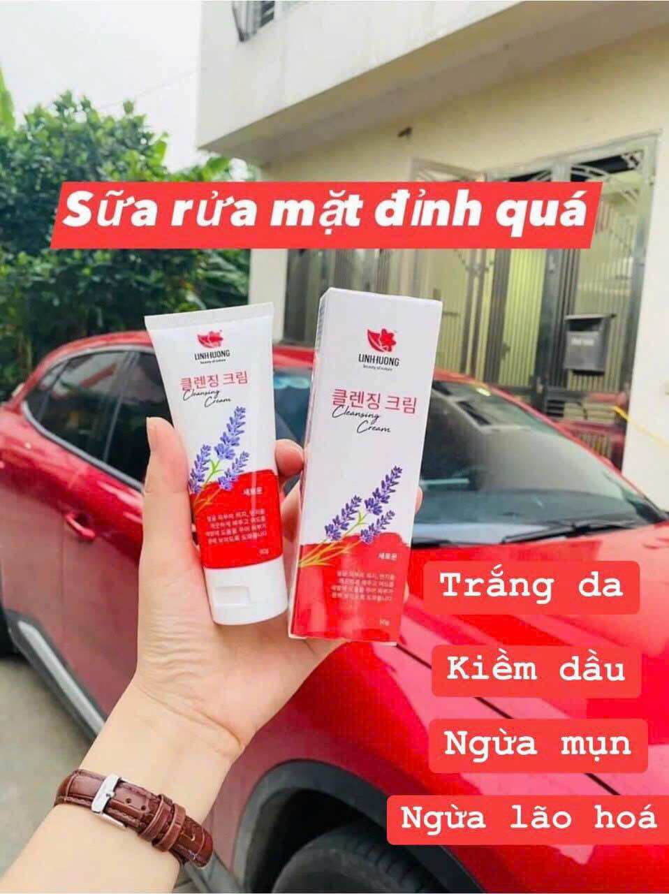 Sữa rửa mặt Linh Hương Date mới