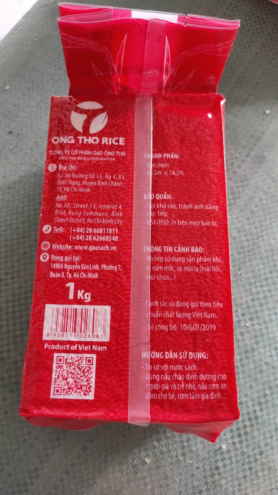 1Kg gạo tấm thơm Ông Thọ