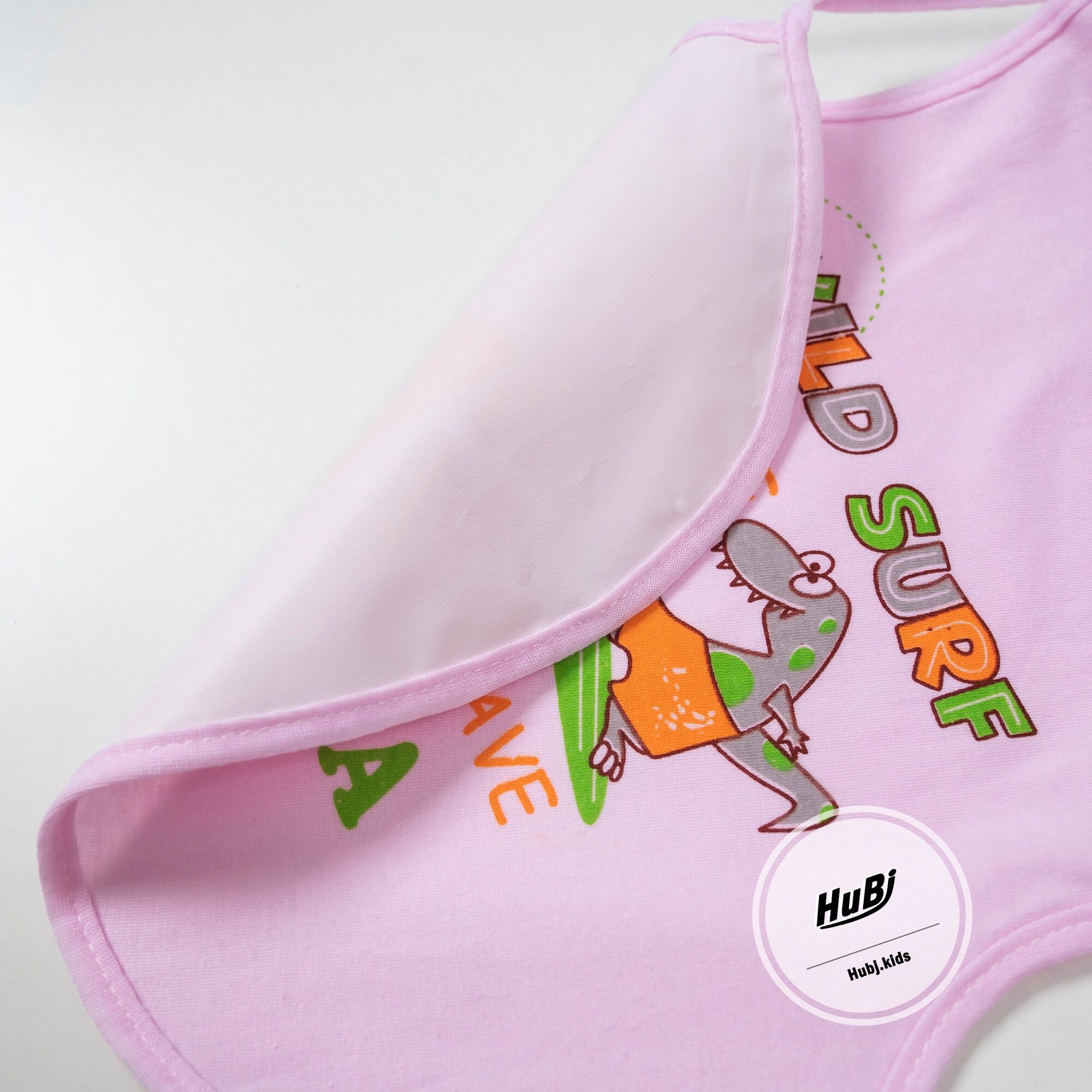 Yếm áo ăn dặm cho bé 2 lớp ( Cotton / chống thấm )