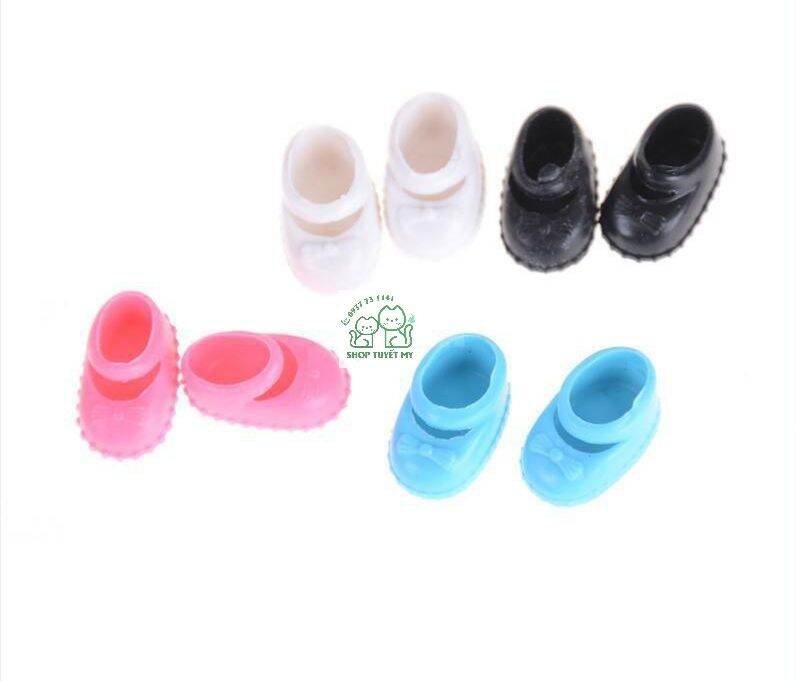 [HCM]Một đôi giày cho búp bê em bé gái 10cm. (6 màu tùy chọn)