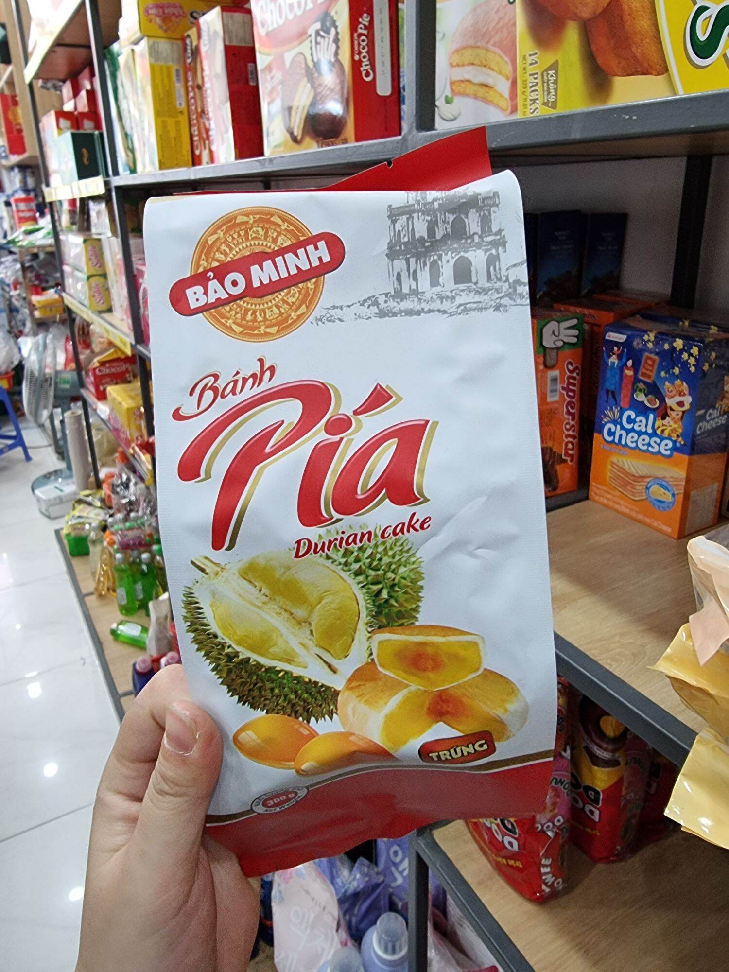 Bánh Pía nhân trứng Bảo Minh 300g
