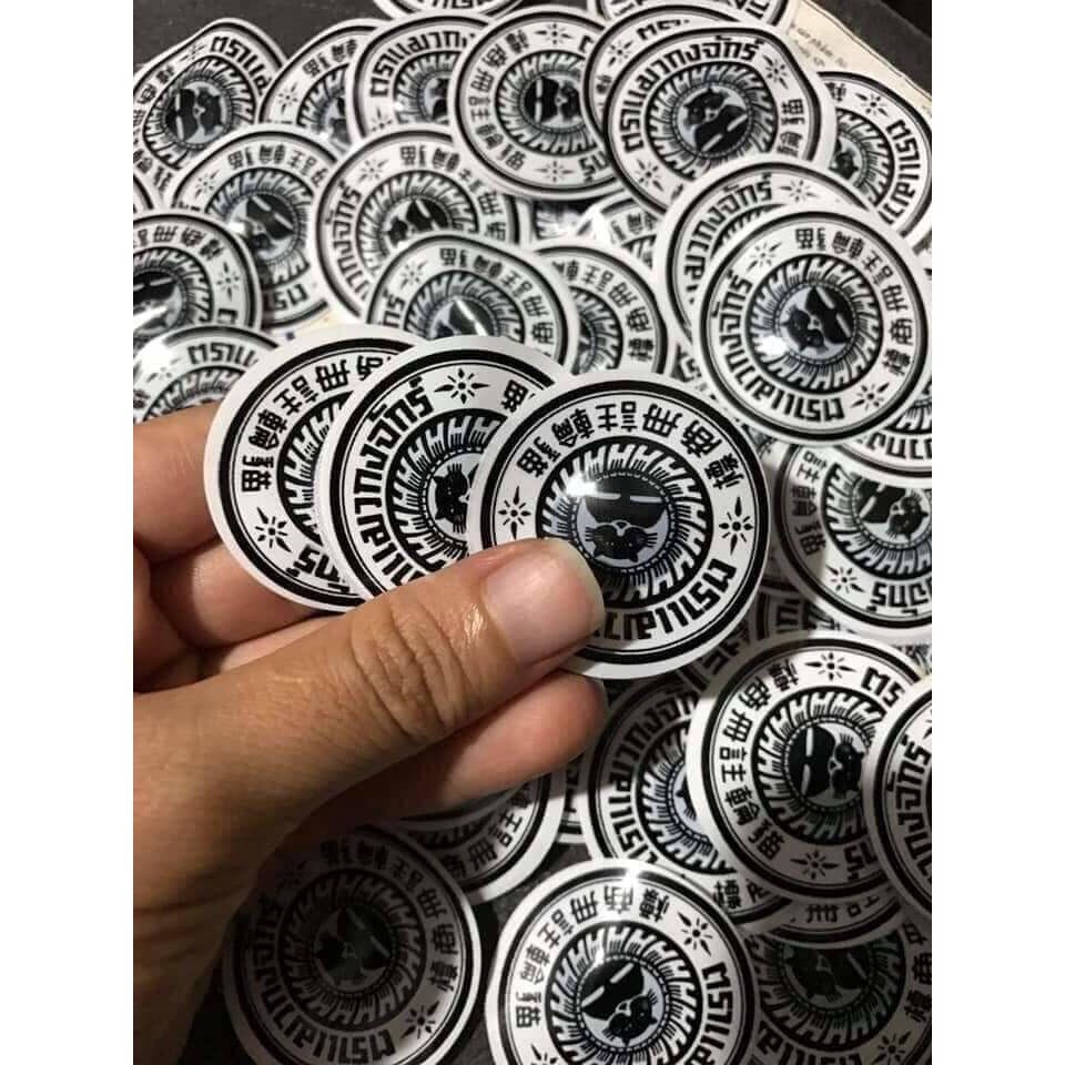 Combo of 5 left and right sole sticker