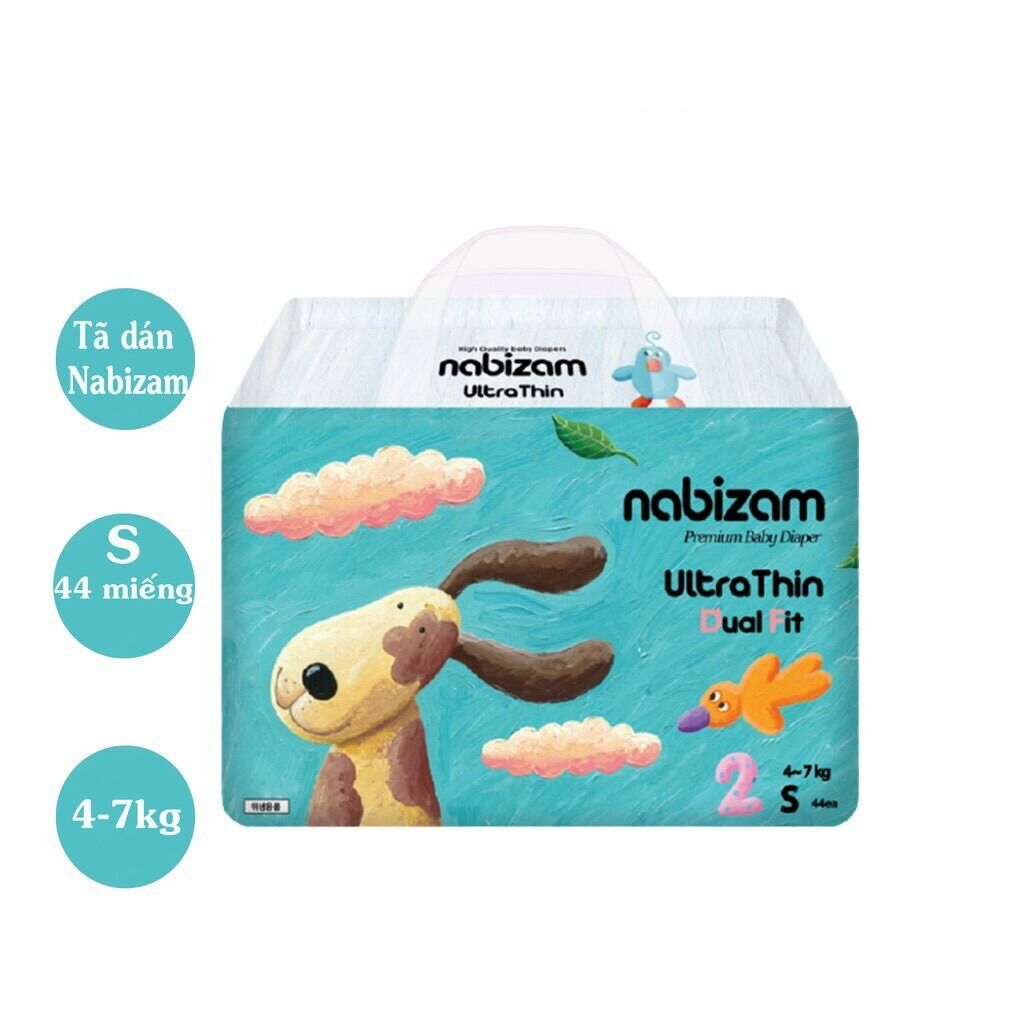 Bỉm dán/ quần nabizam ultrathin nội địa hàn quốc s44/m40/m32/l36/l30/xl26/xxl22/xxxl20