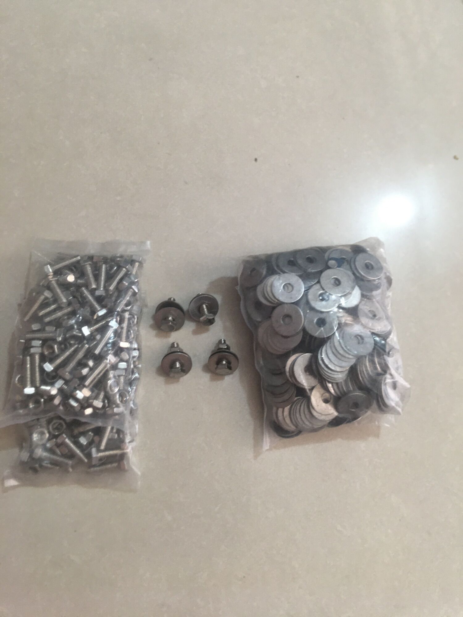 Combo 100 ốc tán bắt đuôi máy lạnh inox 201