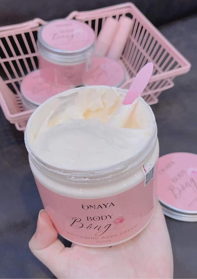 kem body bông khuyến mãi son