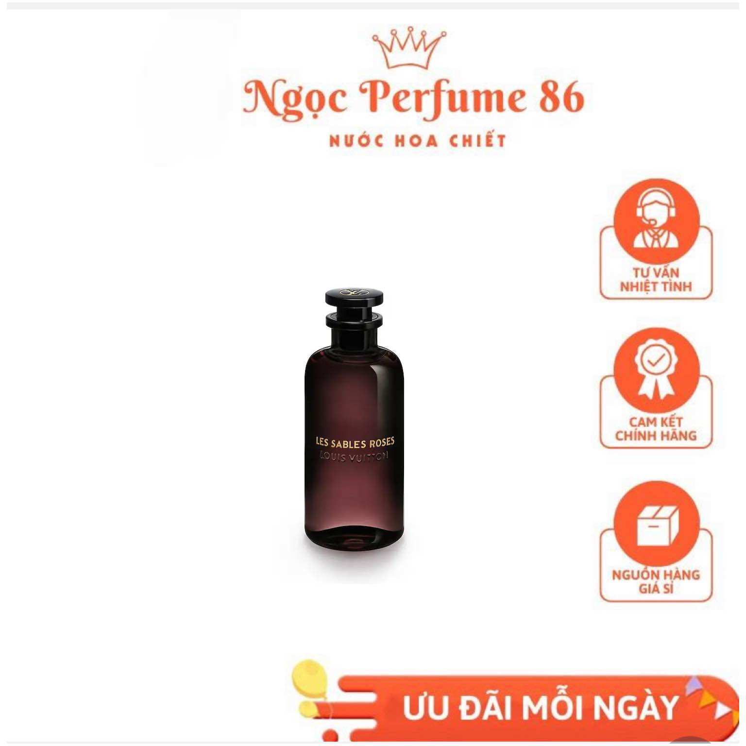 10ml Nước hoa LV Les sables - Nước hoa unisex