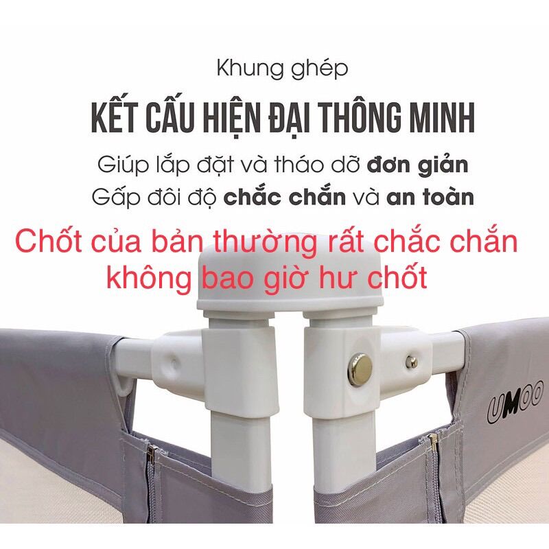 [HCM]Thanh chắn giường Umoo thanh chắn giường cho bé