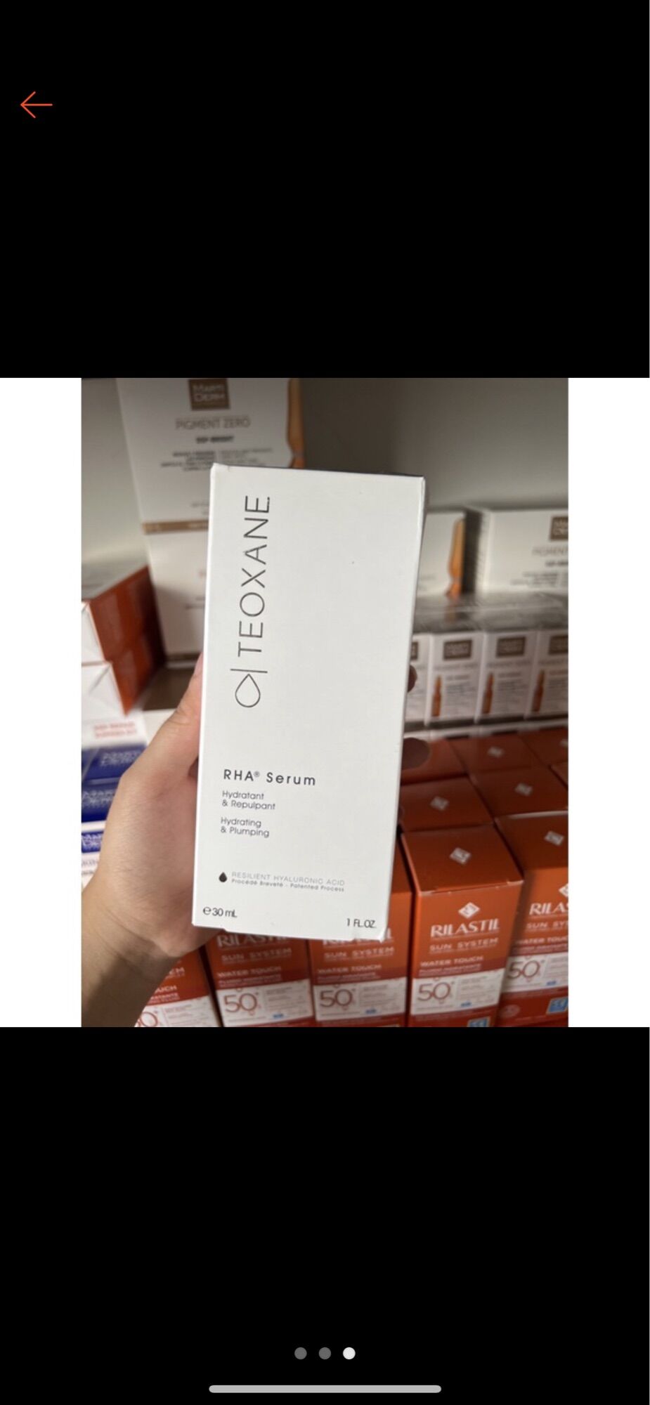 Tinh chất dưỡng ẩm trẻ hoá da RHA SERUM TEOXANE