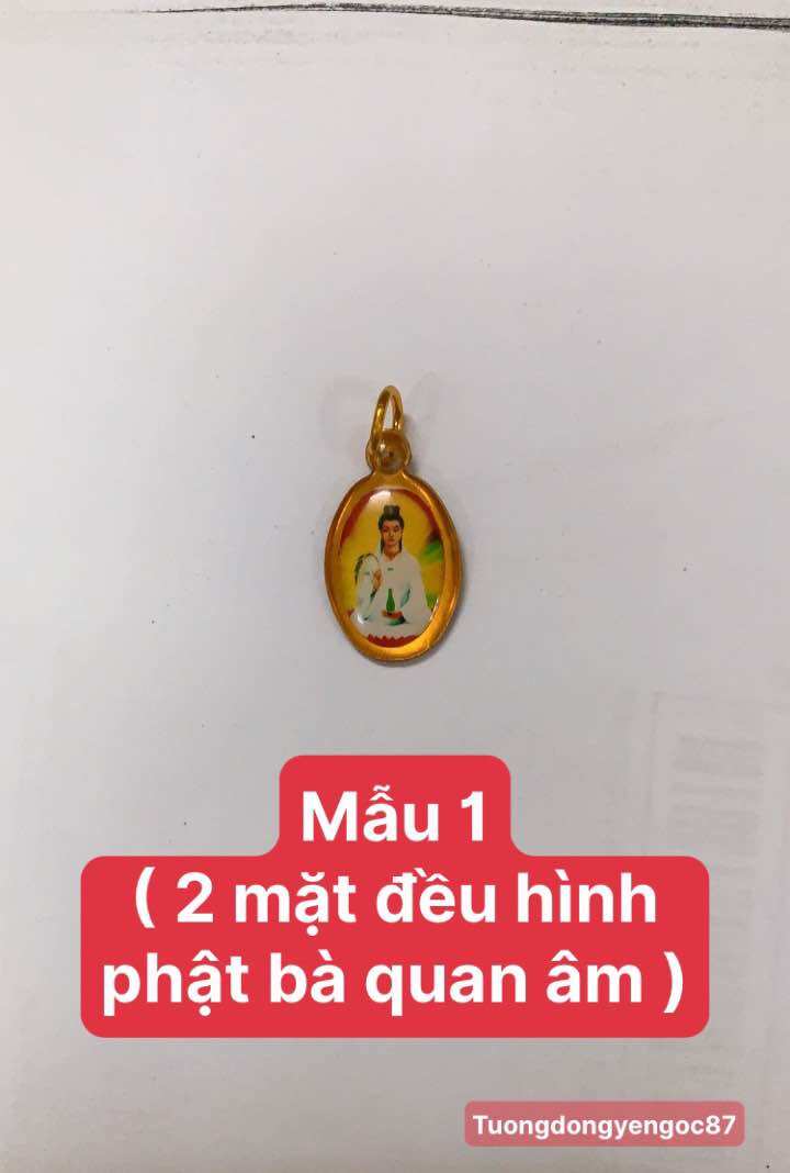 Mặt dây chuyền phật bà quan âm bình an
