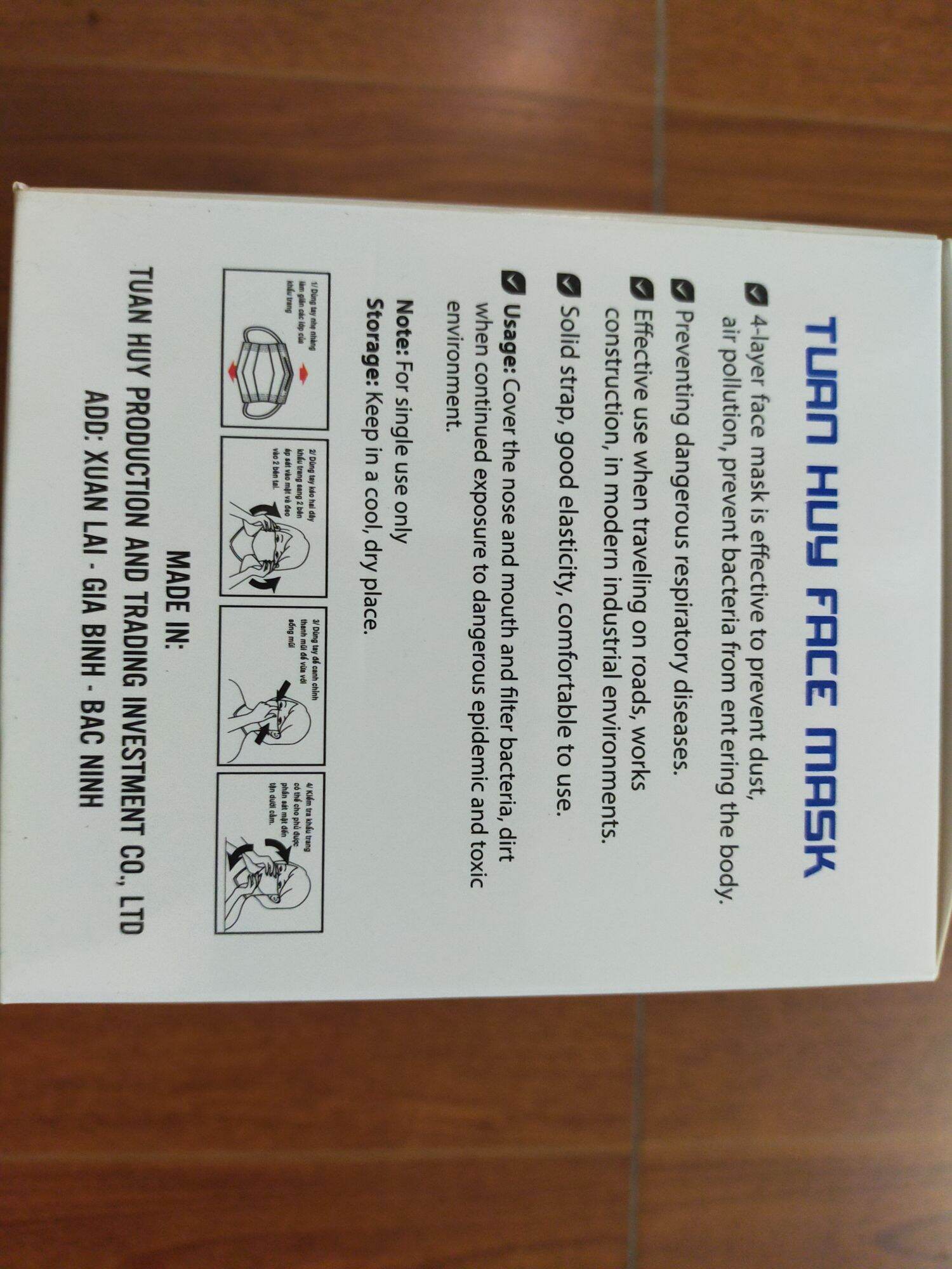 Khẩu Trang Y Tế Tuấn Huy