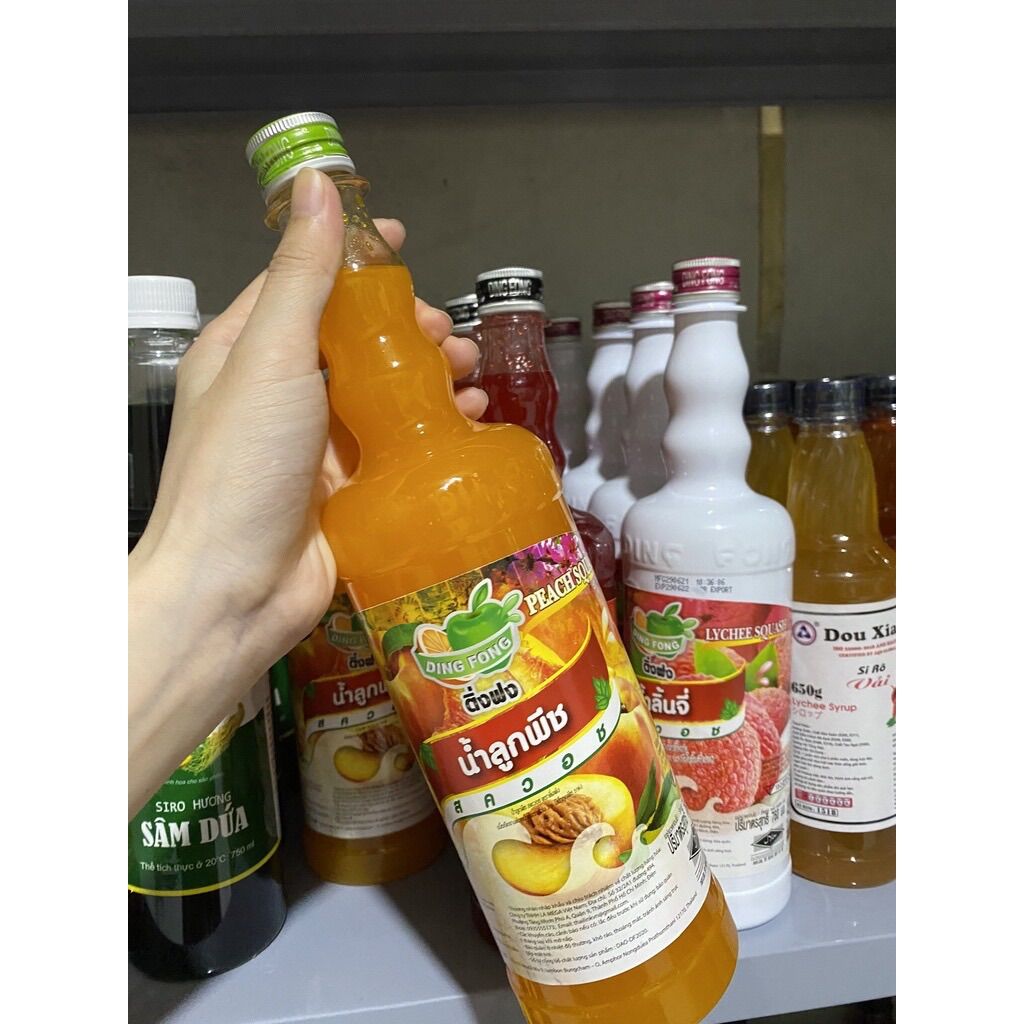 Siro dingfong đào