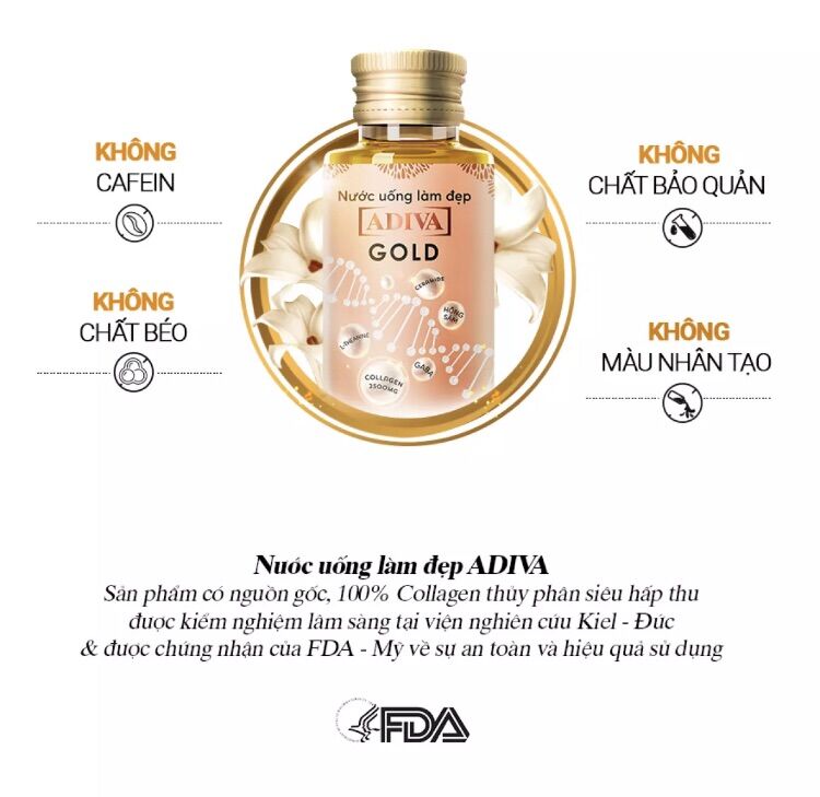 Combo 3 lọ Adiva Gold
