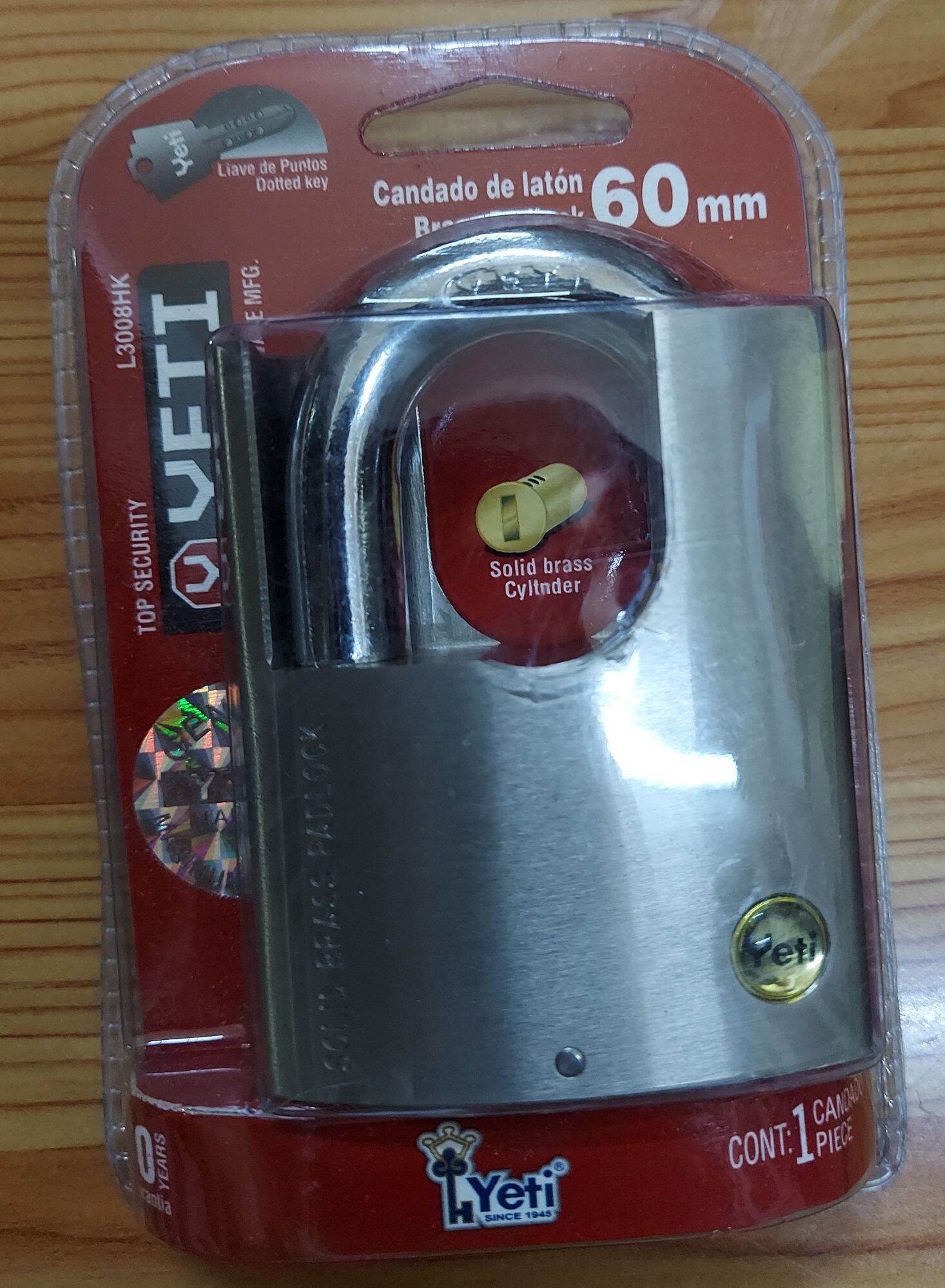 khóa móc YETI inox