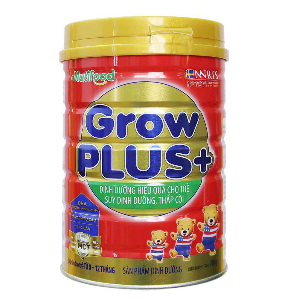 Sữa bột Growplus suy dinh dưỡng 780g - date mới mẫu mới