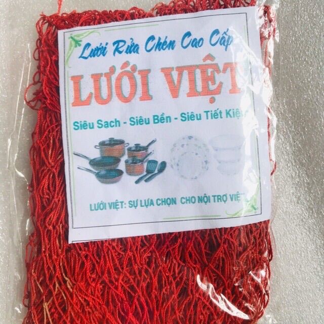🥅 Combo 10 Miếng Lưới Rửa chén, Sạch, Dễ vệ sinh ( Size: Nhỏ và Lớn, Hình thật)